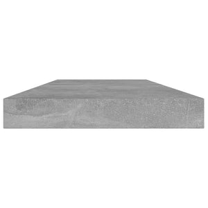 Ripiani per Libreria 4 pz Grigio Cemento 40x10x1,5cm Truciolato