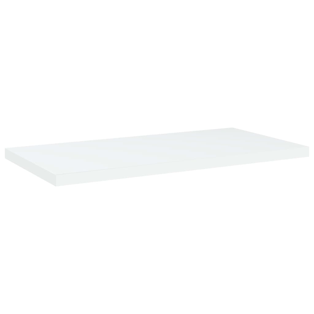 Ripiani per Libreria 4 pz Bianchi 40x20x1,5 cm Truciolato cod mxl 59756