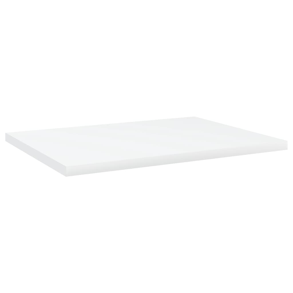 Ripiani per Libreria 4 pz Bianchi 40x30x1,5 cm Truciolato cod 10540