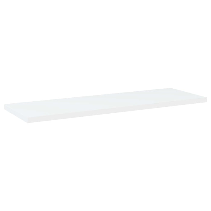 Ripiani per Libreria 4 pz Bianchi 60x20x1,5 cm in Truciolato cod mxl 59757