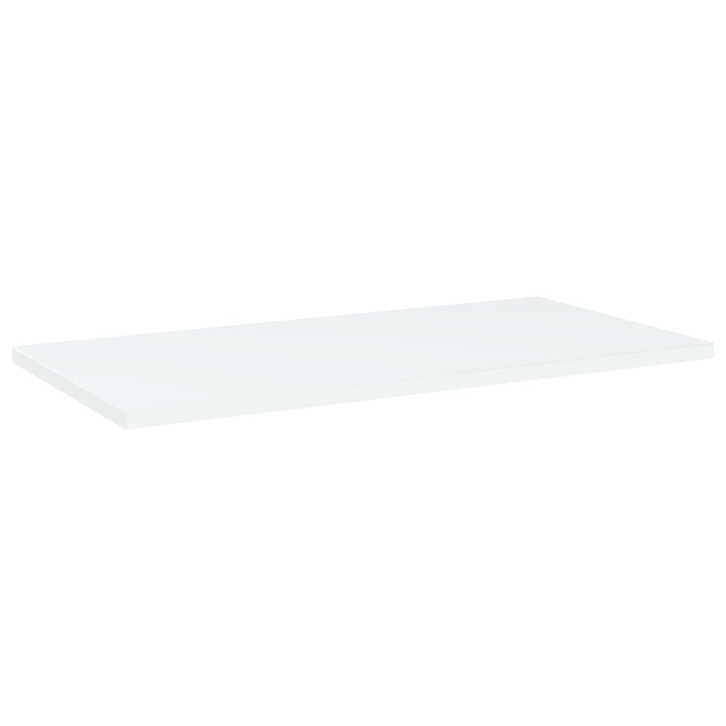 Ripiani per Libreria 4 pz Bianchi 60x30x1,5 cm Truciolato cod 8836