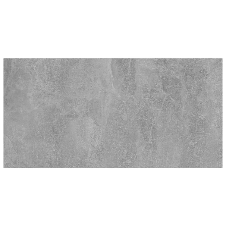 Ripiani Libreria 4 pz Grigio Cemento 60x30x1,5 cm in Truciolato cod 10453