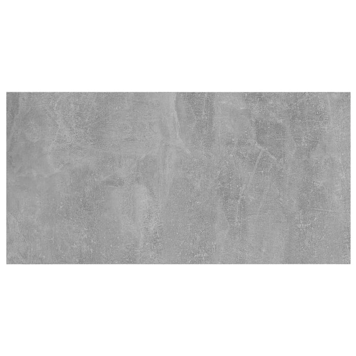 Ripiani per Libreria 4pz Grigio Cemento 80x30x1,5cm Multistrato 805322