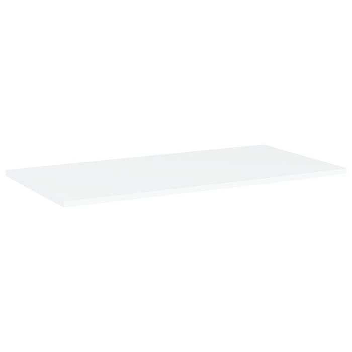 Ripiani per Libreria 4 pz Bianchi 80x40x1,5 cm in Truciolato cod mxl 59849