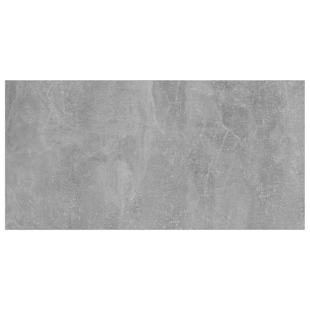 Ripiani per Libreria 4 pz Grigio Cemento 80x40x1,5cm Truciolato cod mxl 59854