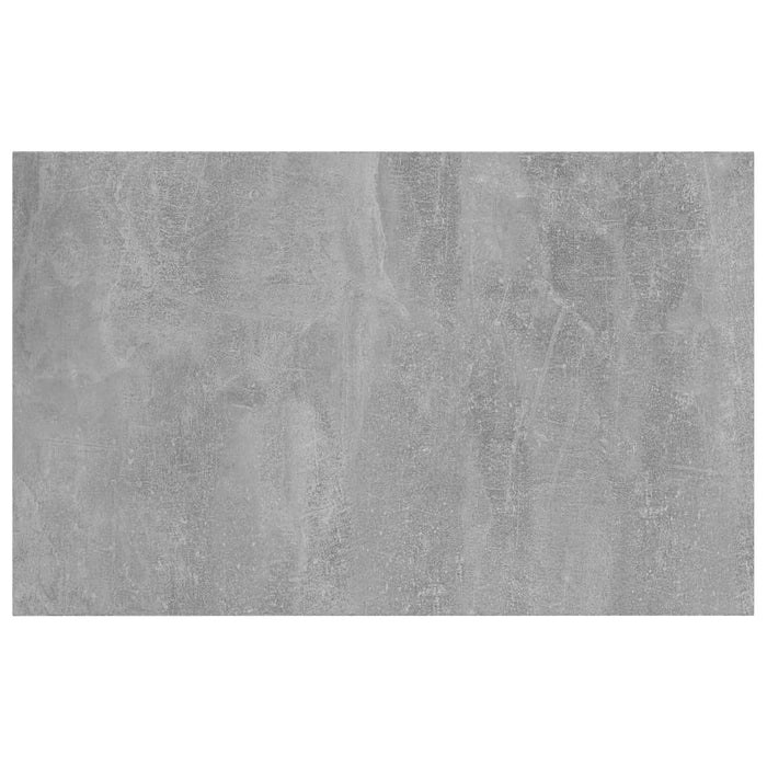 Ripiani per Libreria 4 pz Grigio Cemento 80x50x1,5cm Truciolato cod 10613