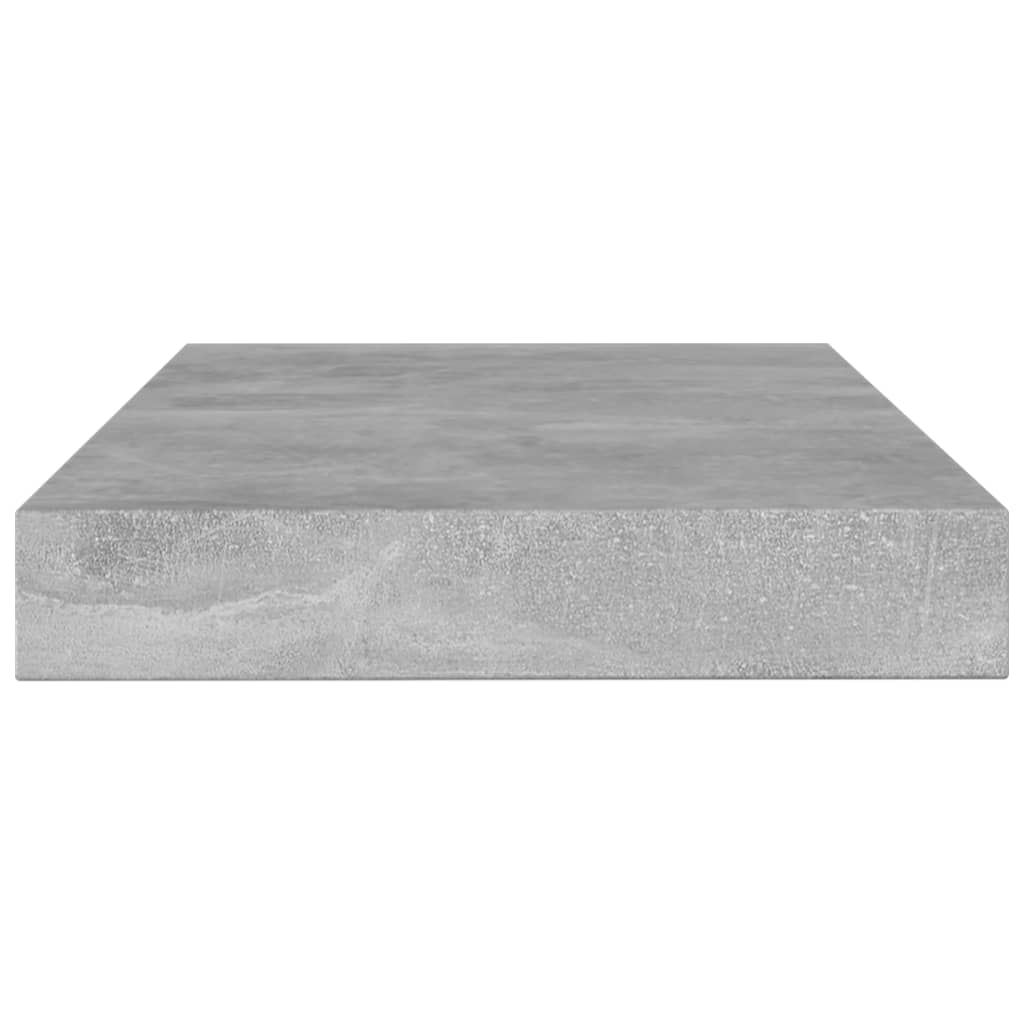 Ripiani Libreria 4 pz Grigio Cemento 100x10x1,5 cm Truciolato cod mxl 59407