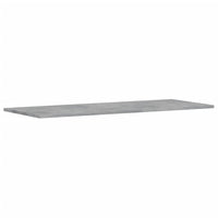 Ripiani Libreria 4 pz Grigio Cemento 100x40x1,5 cm Truciolato cod 10579