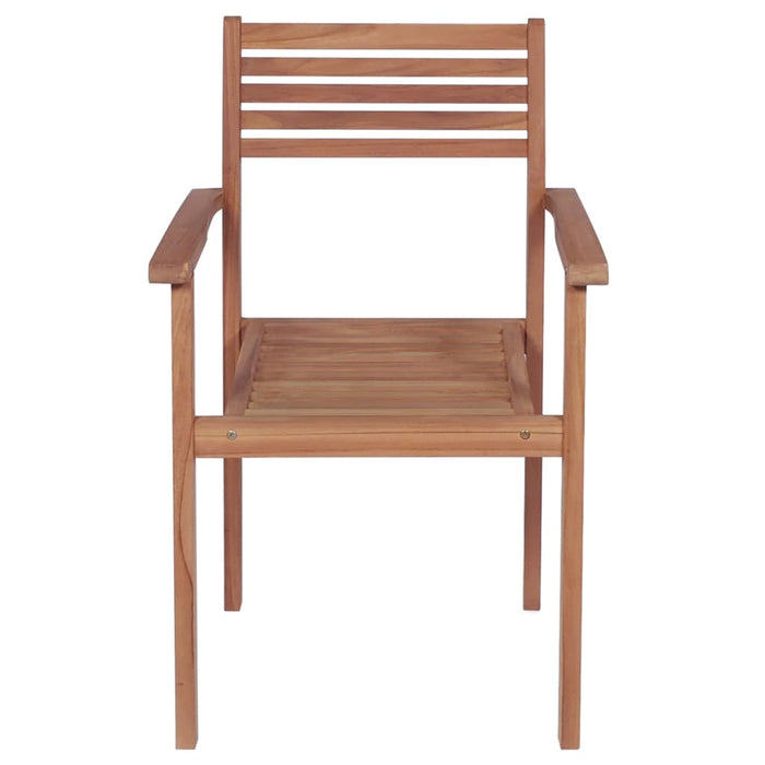 Sedie da Giardino 2 pz con Cuscini Grigi in Massello di Teak 3062263