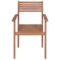 Sedie Giardino 4 pz con Cuscini Verdi in Massello di Teak cod mxl 7151