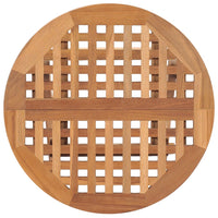 Set da Pranzo Giardino Pieghevole 3 pz Cuscino Massello di Teak cod mxl 43443