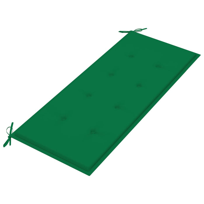 Panca da Giardino con Cuscino 120 cm in Bambù cod mxl 46021