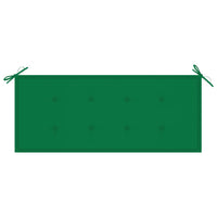 Panca da Giardino con Cuscino 120 cm in Bambù cod mxl 46021