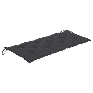 Panca da Giardino con Cuscino 120 cm in Bambù cod mxl 46031