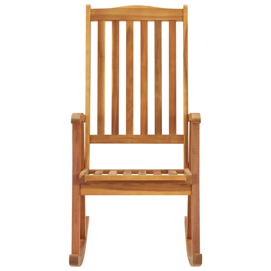 3064181 Rocking Chair with Cushions Solid Acacia Wood (311844+43181) cod mxl 48294