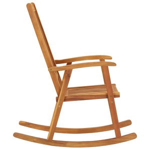 3064181 Rocking Chair with Cushions Solid Acacia Wood (311844+43181) cod mxl 48294