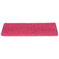 Tappetini per Scale 15 pz 65x25 cm Rosa cod mxl 69797