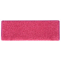 Tappetini per Scale 15 pz 65x21x4 cm Rosa 326203