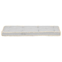 Cuscino per Divano in Pallet Grigio 120x40x7 cm 314799