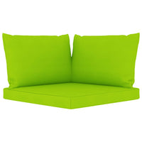 Divano da Giardino a 4 Posti con Cuscini Verde Brillante cod mxl 34711