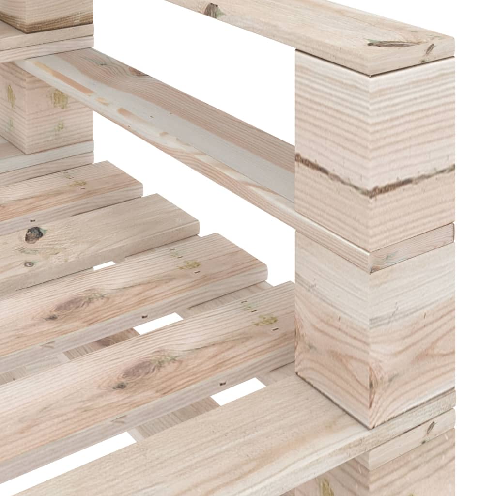 Divano Pallet da Giardino in Legno Impregnato di Pino cod mxl 66853