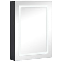 Armadietto Bagno con Specchio e LED 50x13x70 cm 325543