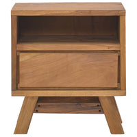 Comodino 40x30x45 cm in Legno Massello di Teak 326120