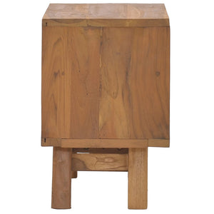 Comodino 40x30x45 cm in Legno Massello di Teak 326120