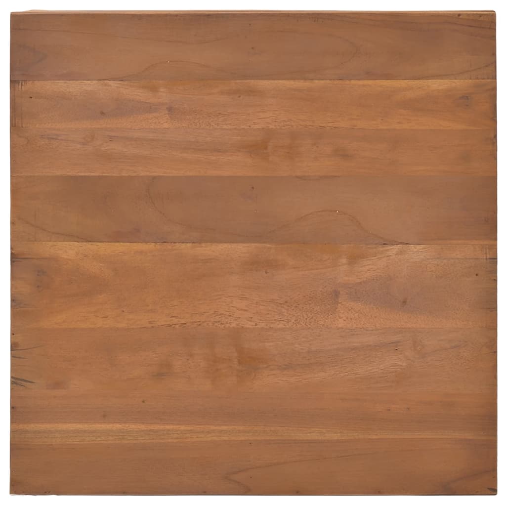 Tavolino da Salotto 65x65x33 cm in Legno Massello di Teak cod mxl 18432