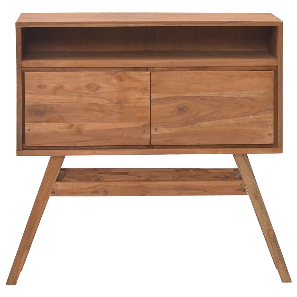 Tavolo Consolle 80x30x80 cm in Legno Massello di Teak 326135