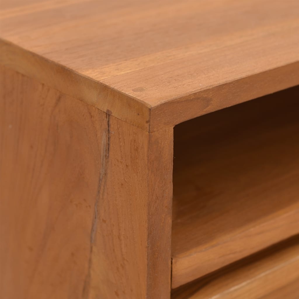 Tavolo Consolle 110x30x79 cm in Legno Massello di Teak 326136