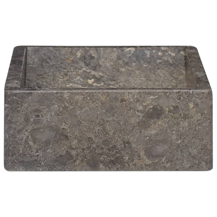 Lavandino Grigio 45x30x12 cm in Marmo cod mxl 44553