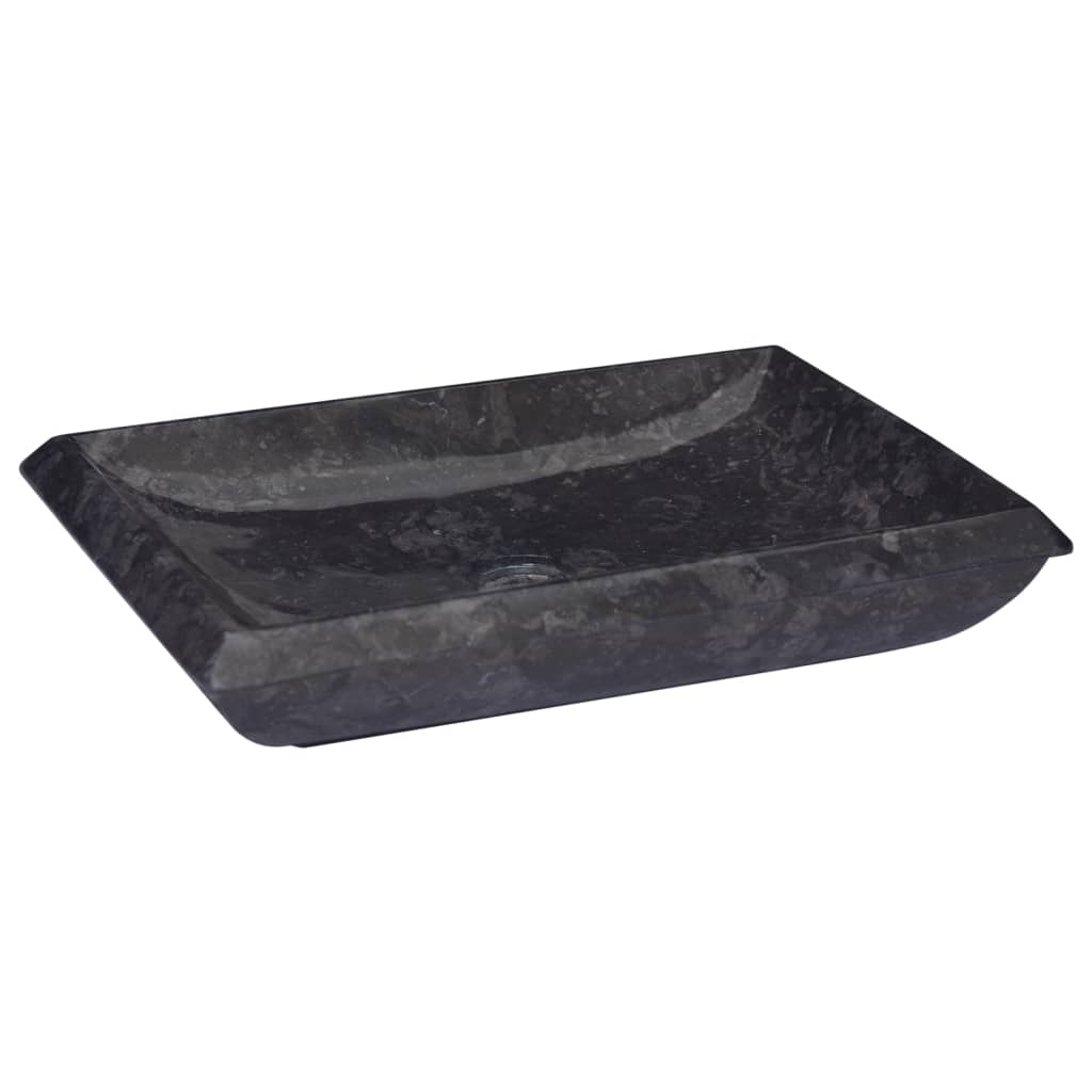 Lavandino Nero 50x35x10 cm in Marmo cod mxl 39362