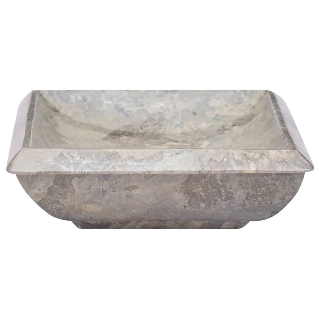 Lavandino Grigio 50x35x10 cm in Marmo