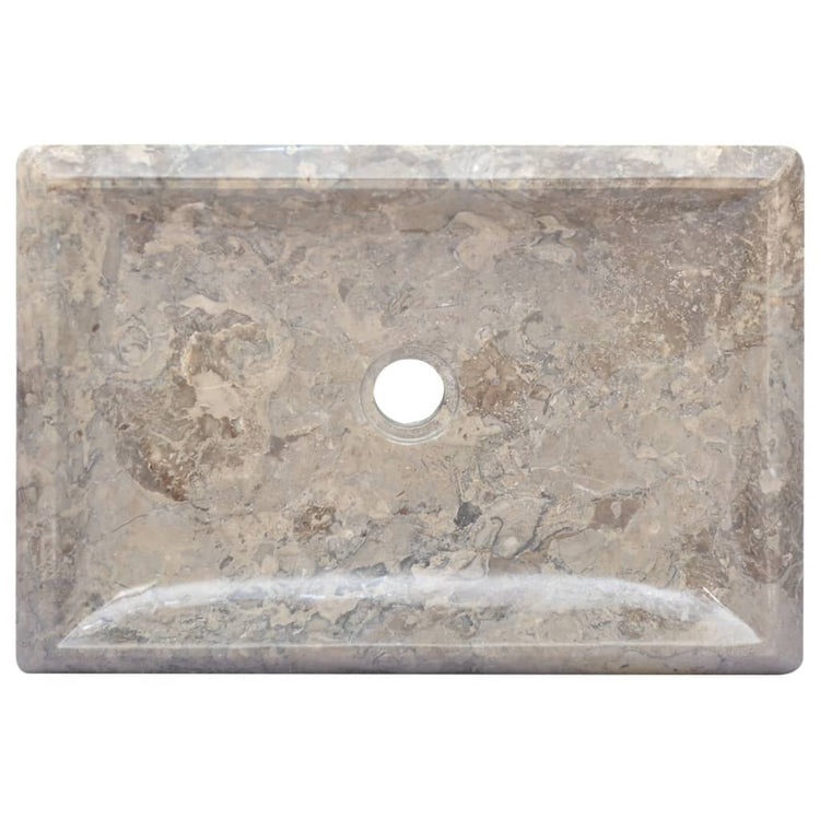 Lavandino Grigio 50x35x10 cm in Marmo