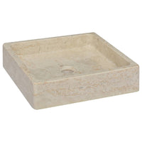 Lavandino Crema 40x40x10 cm in Marmo cod mxl 43599