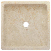 Lavandino Crema 40x40x10 cm in Marmo 149168