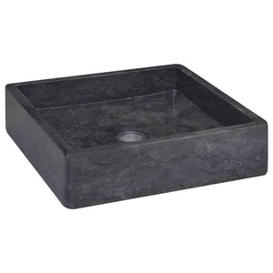 Lavandino Nero 40x40x10 cm in Marmo 149169