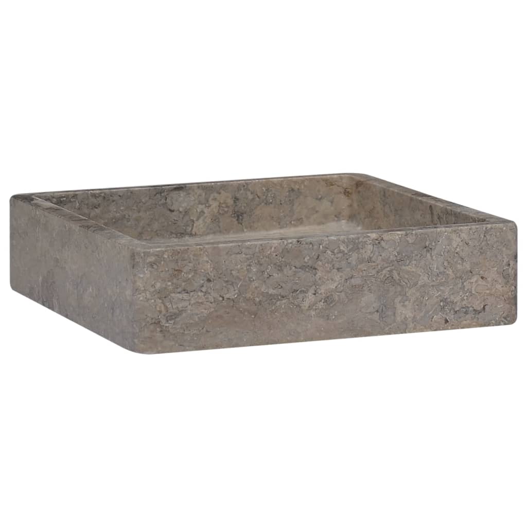 Lavandino Grigio 40x40x10 cm in Marmo cod mxl 40427