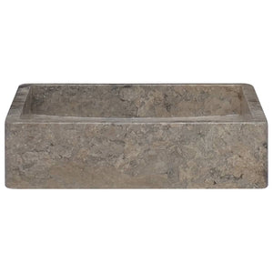 Lavandino Grigio 40x40x10 cm in Marmo cod mxl 40427