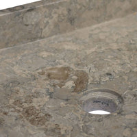 Lavandino Grigio 40x40x10 cm in Marmo cod mxl 40427