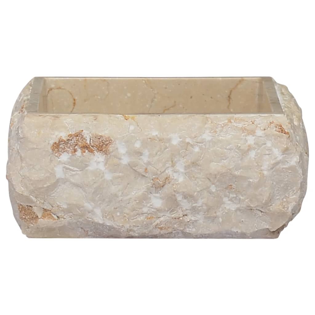 Lavandino Crema 30x30x13 cm in Marmo 149174