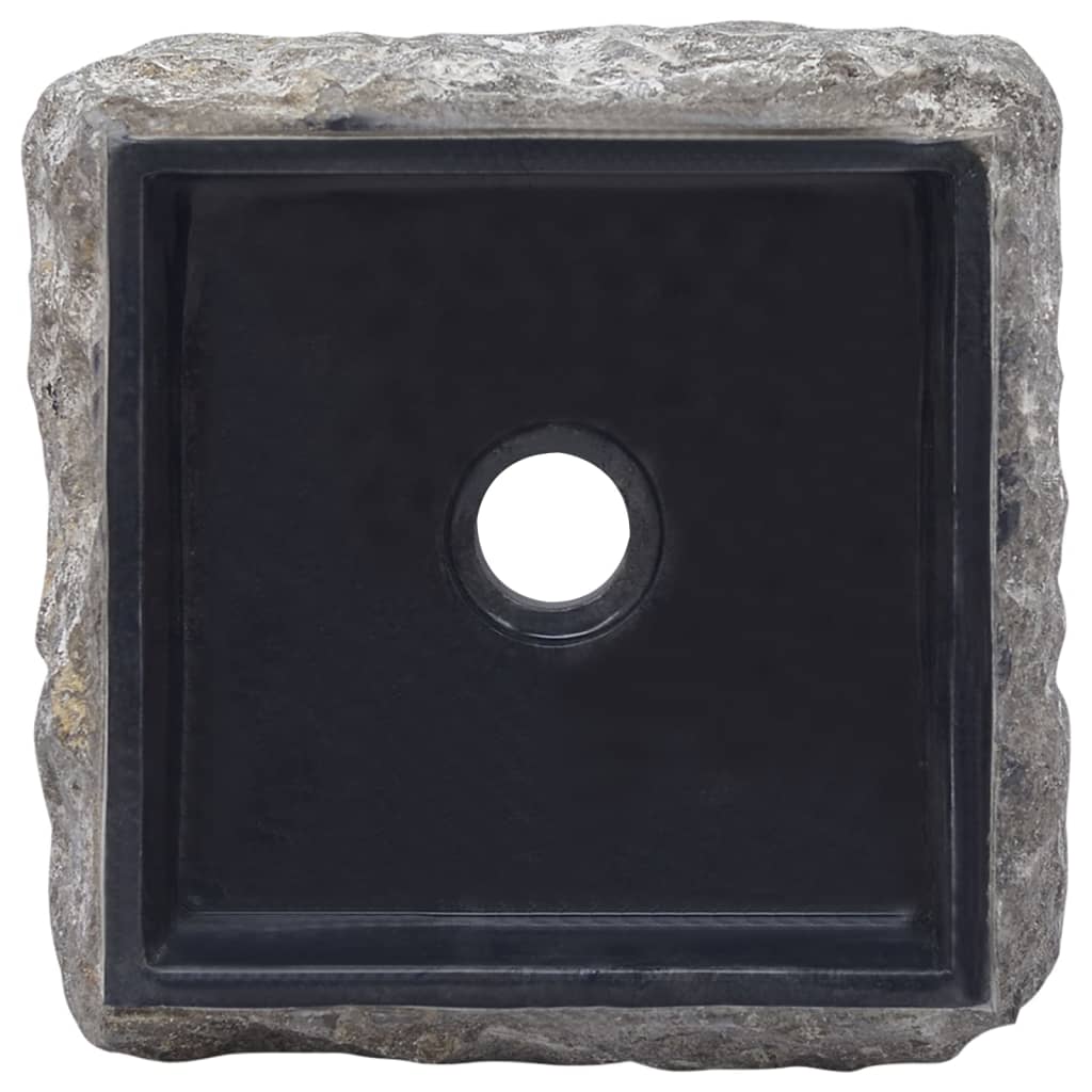 Lavandino Nero 30x30x13 cm in Marmo 149175