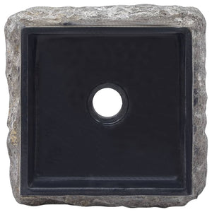 Lavandino Nero 30x30x13 cm in Marmo 149175