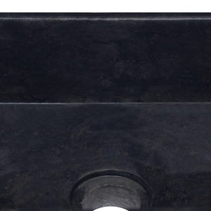 Lavandino Nero 30x30x13 cm in Marmo 149175