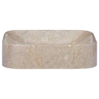 Lavandino Grigio 40x40x10 cm in Marmo