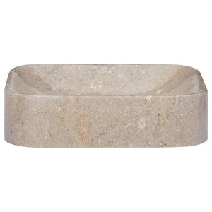 Lavandino Grigio 40x40x10 cm in Marmo