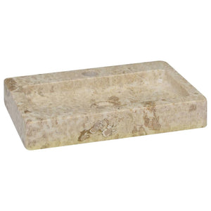 Lavandino Crema 38x24x6,5 cm in Marmo cod mxl 47281