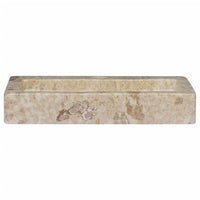 Lavandino Crema 38x24x6,5 cm in Marmo cod mxl 47281