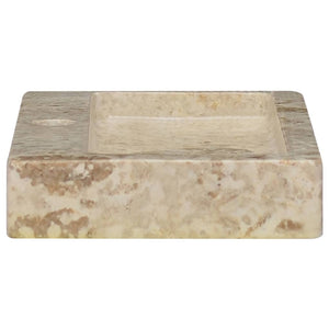 Lavandino Crema 38x24x6,5 cm in Marmo cod mxl 47281